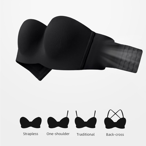 New XL Womens Strapless Bra - Picture 4 of 7